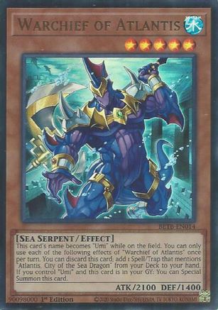 Warchief Warchief of Atlantis — Beyond the Brave | Draco Hobby Center